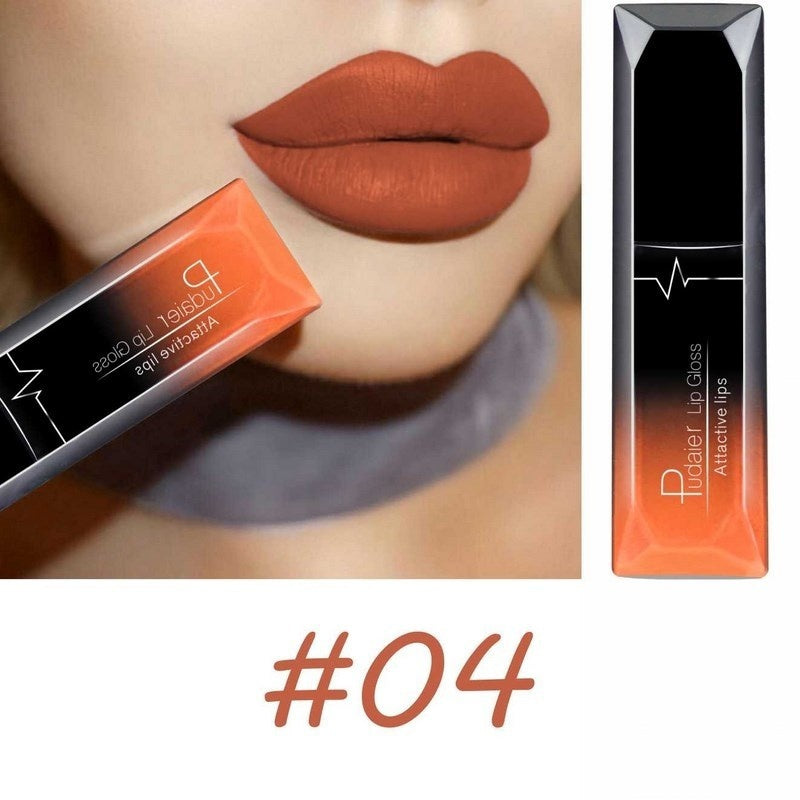 18 Color Christmas Lip Makeup 18 Color Super Matte Velvet Long Lasting Lipgloss Liquid Lipstick Lip Cream
