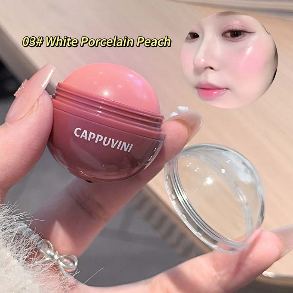 3D Highlight & Natural Rosy Glow Long-Lasting Blush for a Flawless Makeup Lips & Rouge Face Brighten Contour