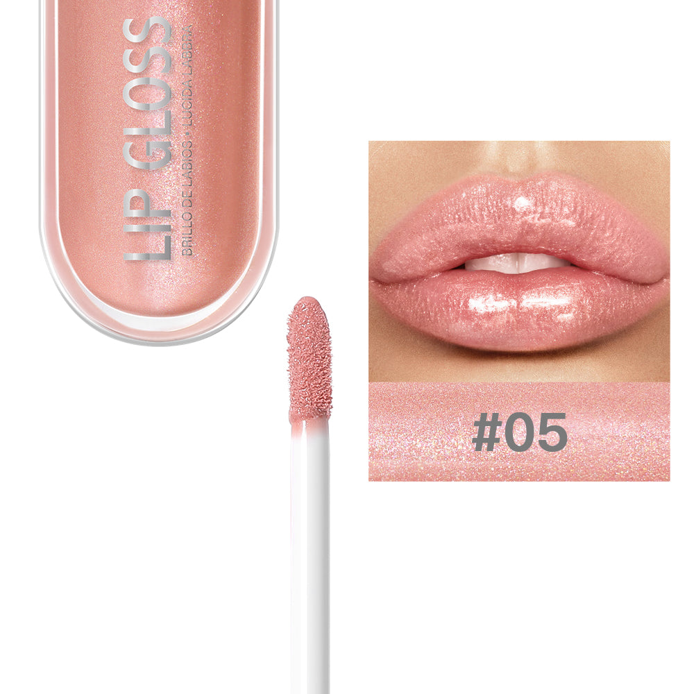 12 Colors Glitter Lip Gloss Long Lasting Diamond Pearlescent Metallic Liquid Lipstick Moisturizing Lip Glaze