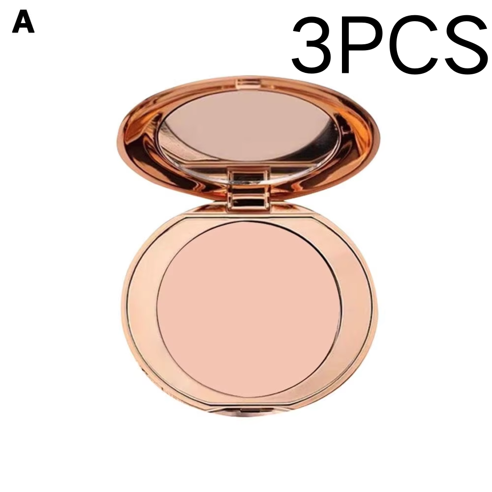 Mini Setting Powder Oil Control Puffs Natural Compact Waterproof Foundation Brighten Skin Soft Flawless Dry Powder Concealer
