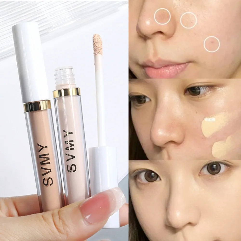 Concealer Foundation Cream Lasting Moisturizing Facial Contour Stick Modify Skin Tone Cover Acne Dark Circles Brighten Makeup