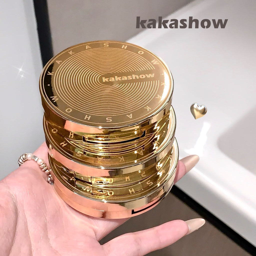 Pressed Powder Waterproof Transparent White Brighten Oil Control Concealer Natural Face Makeup Matte Setting Powder Cosmetics