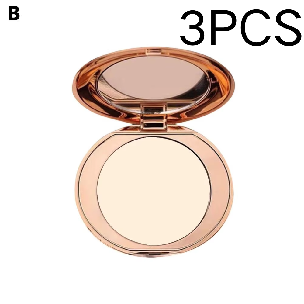 Mini Setting Powder Oil Control Puffs Natural Compact Waterproof Foundation Brighten Skin Soft Flawless Dry Powder Concealer