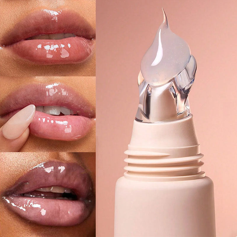 Water Gloss Moisturizing Clear Lip Gloss Mirror Jelly Plumping Lips Transparent Lip Tint Makeup Wholesale Women's Cosmetics