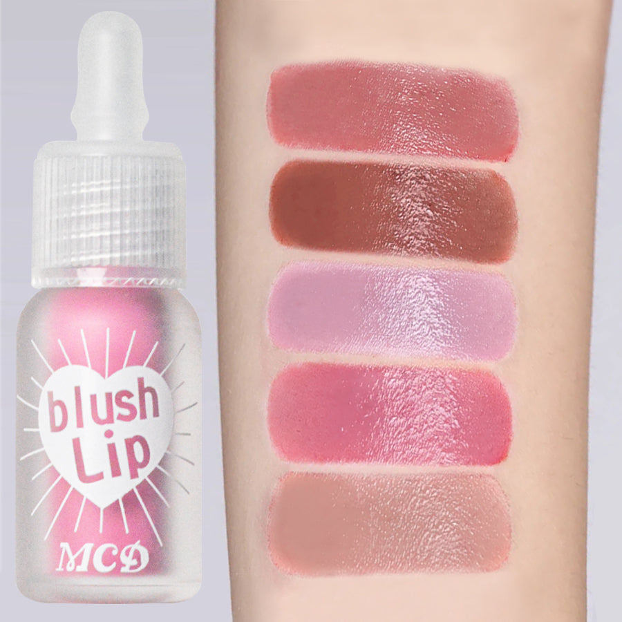 Matte Liquid Blush Velvet Blusher Orange Peach Face Pigment Lasting Beauty Brightening Natural Cheek Tint Cream Blush Makeup