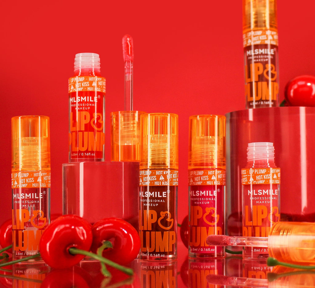 Duck Lip Plump Lip Oil Moisturizing Lip Gloss Mirror Water nature long-lasting Gloss Gloss Pearl Lip Glaze Set