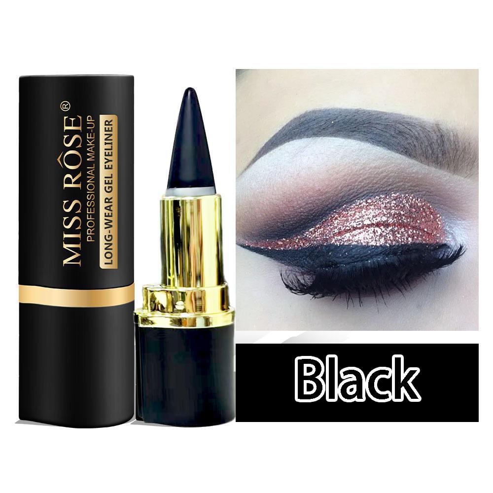 4 Pack Waterproof Eyeliner Pencils Long-Lasting Makeup Eye Liner Cosmetic for Smokey Eyes Ideal for Sensitive Skin