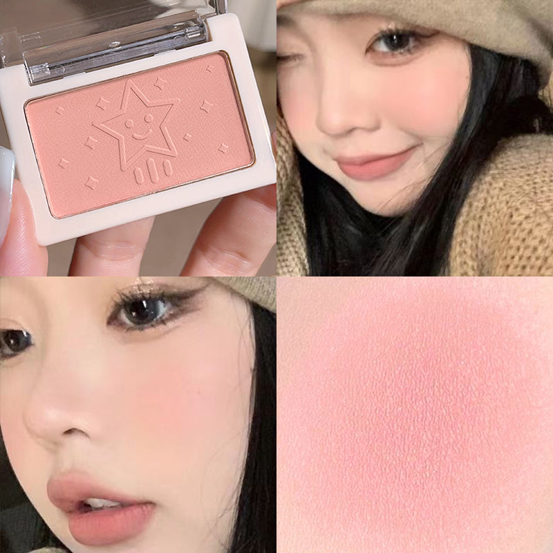 Single Color Blush Single Color Honey Powder Powder Natural Whitening Highlight Brightening Rouge 6 Colors Available