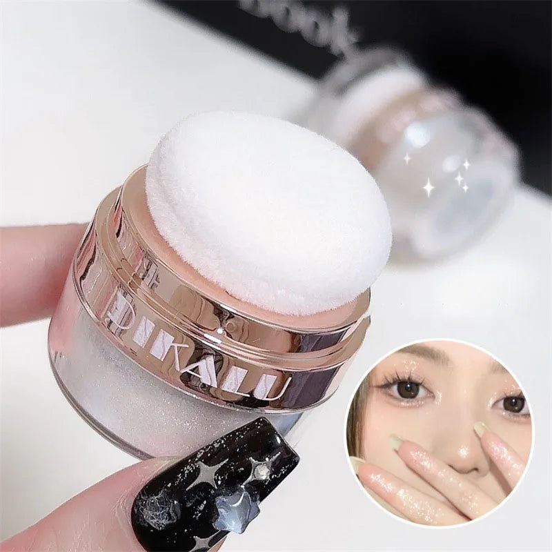 Sparkling Fairy High Light Body Glitter Powder Clavicular Patting Powder Moonlight White Sparkling Powder Makeup