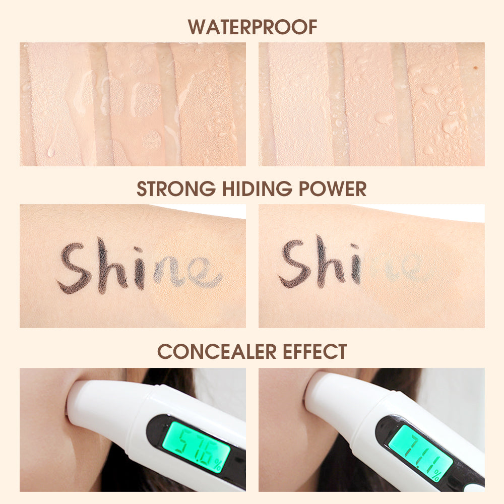 Wholesale Air Cushion BB Cream 3 Colors Fuller Coverage Waterproof Long-lasting Concealer Cushion Compact Face Makeup