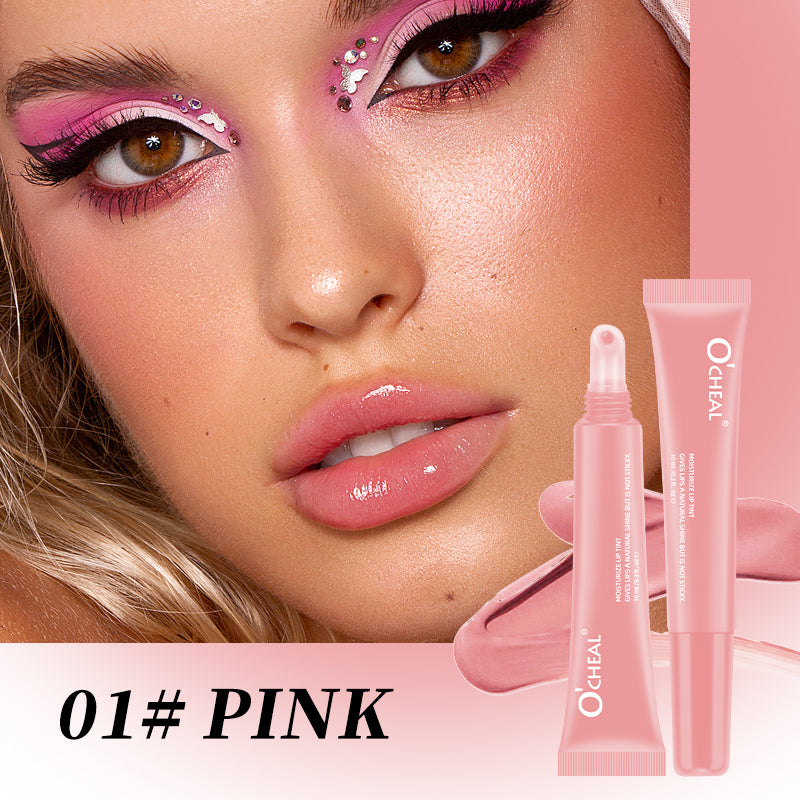 Moisturizing Lip Gloss Plumper Shiny Liquid Lipstick Clear Lip Care Beauty Tinted Mask Glaze Colored Lipstick Makeup