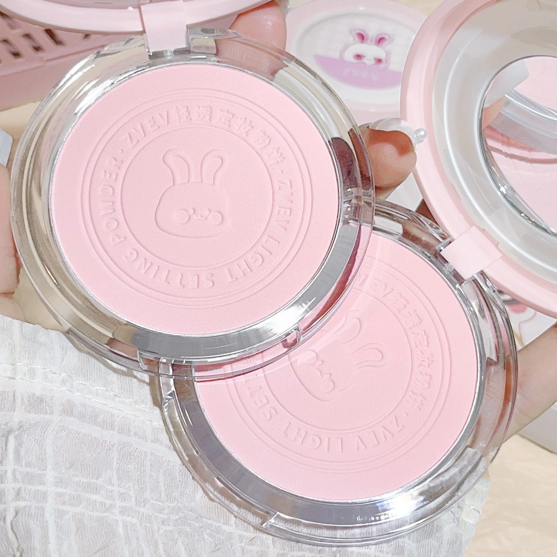 Flawless Matte Finish Face Powder - 4 Shades, Oil-Control & Seamless Setting for Medium Skin Tones, Includes Puff for Daily Wear