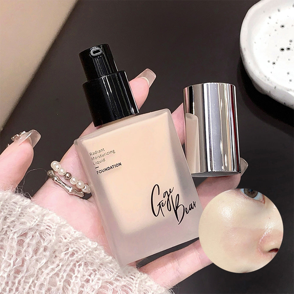 Light Foundation Liquid Concealer Long-lasting Moisturizing Natural Waterproof and Sweat-proof Foundation Cream