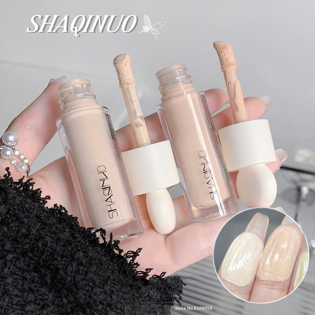 3 Colors Silky Concealer Olive Cream Texture Cover Acne Marks Spots Dark Eye Circles Face Brightening Skin Whitening Foundation