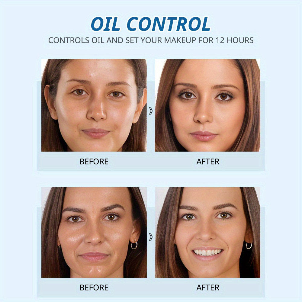 2024 Pink Loose Powder Long-lasting Oil Control Waterproof and Sweat-proof Matte Setting Powder Oil Control Face Makeup