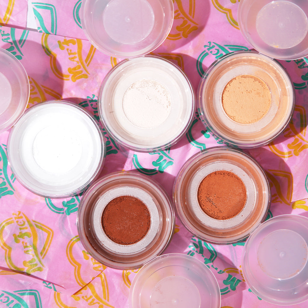 Sweet Heart Powder - Energetic Soft-Skin Airy Loose Powder Oil-Control Sweat-Proof Waterproof Long-Lasting Setting Powder