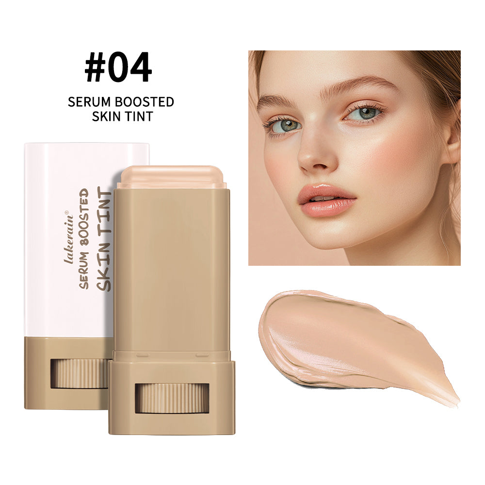 New Balm Serum Boosted Skin Tint Silky Texture Moisturizing Coverage Plumper Even Skin Tone Best Stick Foundation Travel Makeup