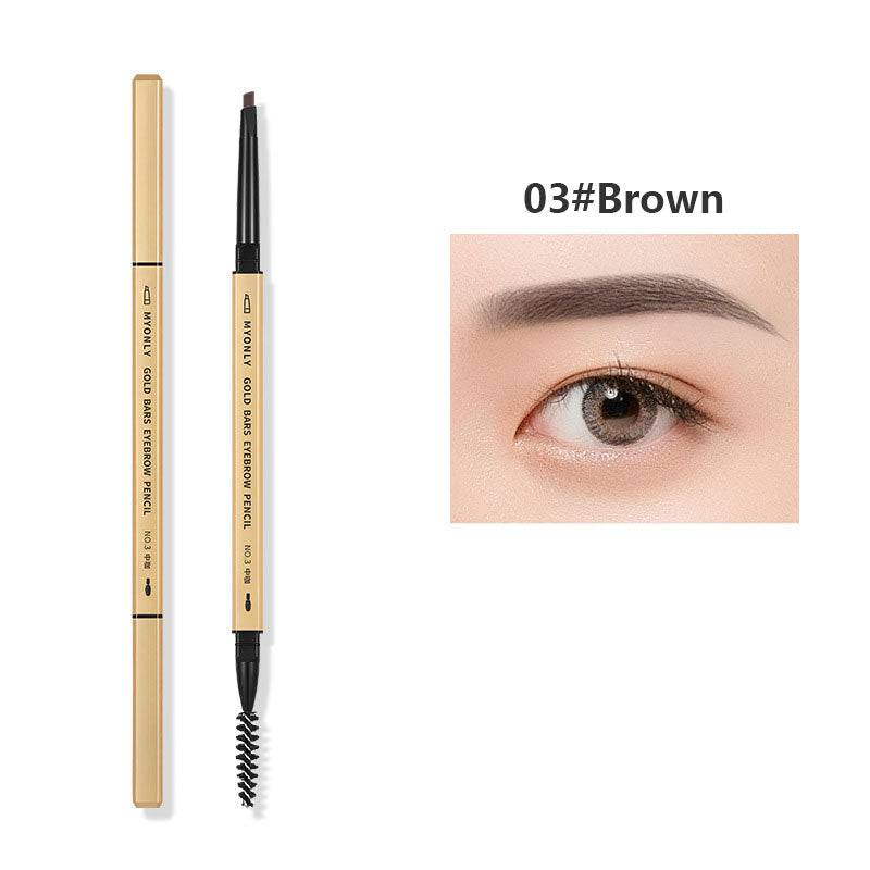 Double Sided Microblading Eyebrow Pen Woman Eyebrow Pencil Waterproof Marker Korean Make Up Products
