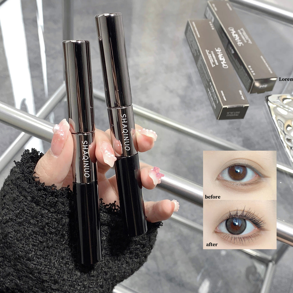2 In 1 Volume and Length Waterproof Mascara Long Lasting Dual-Ended Tubing Eye Makeup