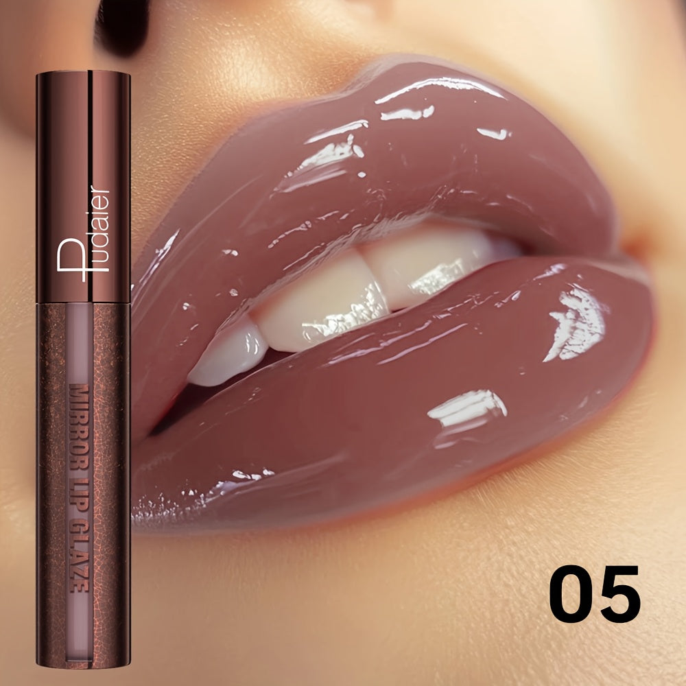 Mirror Shine Lip Gloss – 5 Colors Available   High-Gloss Finish   Non-Stick Cup  Long-Lasting & Waterproof  Moisturizing Formula