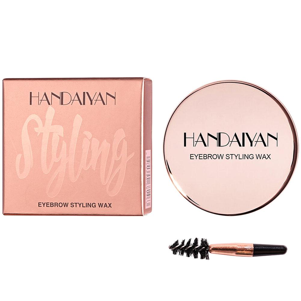 Transparent Pomade Eyebrow Styling Soap Brows Gel Wax Fixer With Brush For Women Eyebrow Cosmetics Make Up Eyebrow Gel