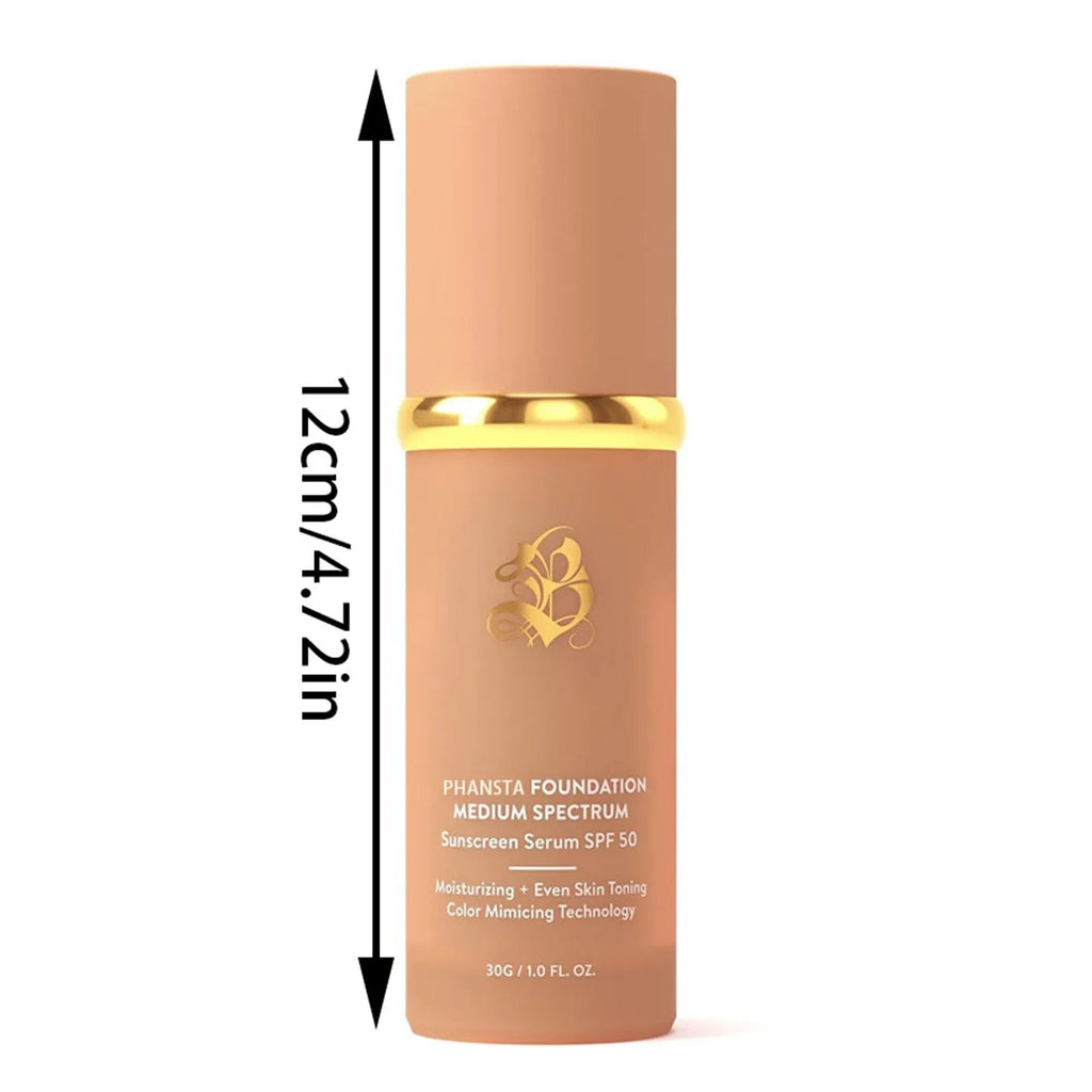 4-in-1 Foundation Magic Color Changing Foundation Liquid Soft Matte Long Lasting Hydrating Makeup Base maquiagem Spf 50