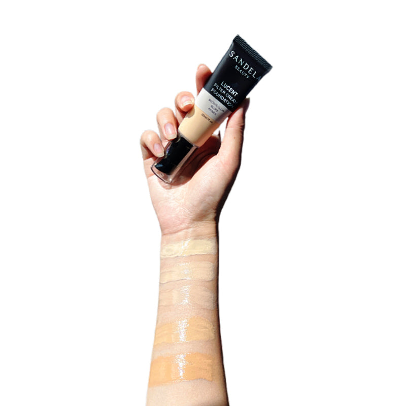Sandela Foundation Tinted Moisturizer Liquid Foundation Makeup Face Make Up Concealer Waterproof