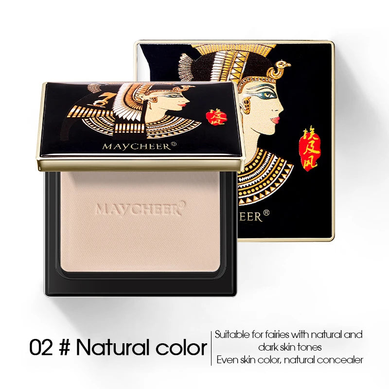 Egyptian style powder for long time oil control concealer white makeup free waterproof and moisturizing