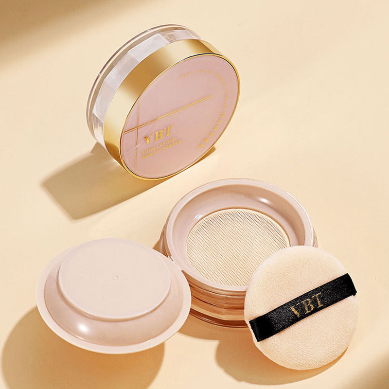 Oil-control Loose Face Powder Translucent Natural Setting Powder Makeup Waterproof Long Lasting Matte Cosmetics