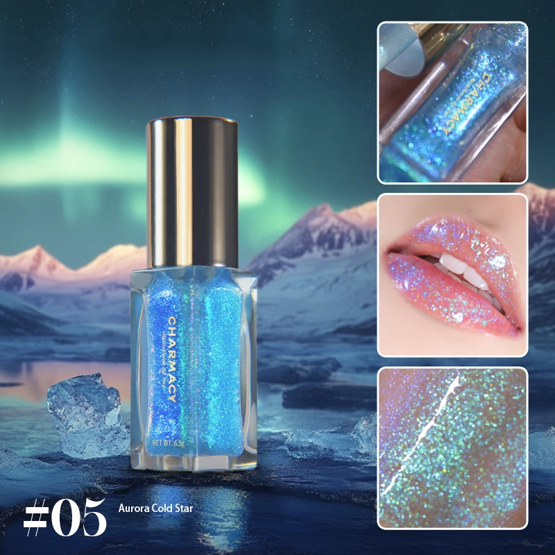 Chameleon Clear Water Gloss Lip Gloss Moisturizing And Non Sticky Long Lasting Waterproof Colourful Diamond Shimmer Lipstick