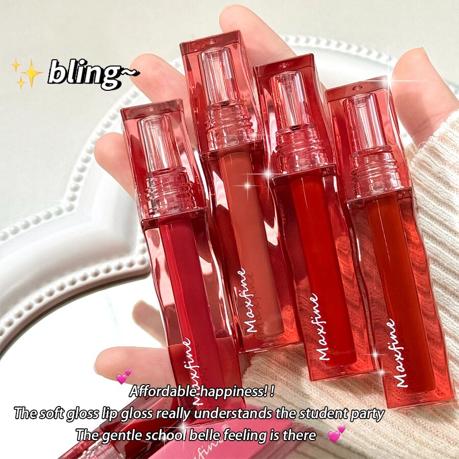 Moisturizing Highly Pigmented Liquid Lip Glosses Waterproof Long Wearing Non Stick Cup Lip Glaze