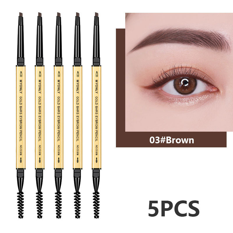 Double Sided Microblading Eyebrow Pen Woman Eyebrow Pencil Waterproof Marker Korean Make Up Products