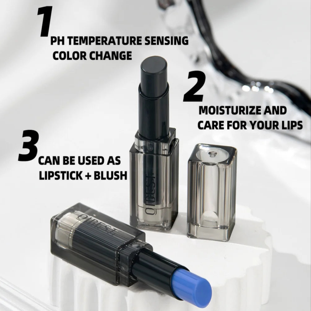Color Changing Lipstick Moisturizing Long-Lasting pH Shift Lip Balm Nourishing Lip Stain Tint - Magic Cosmetic Makeup