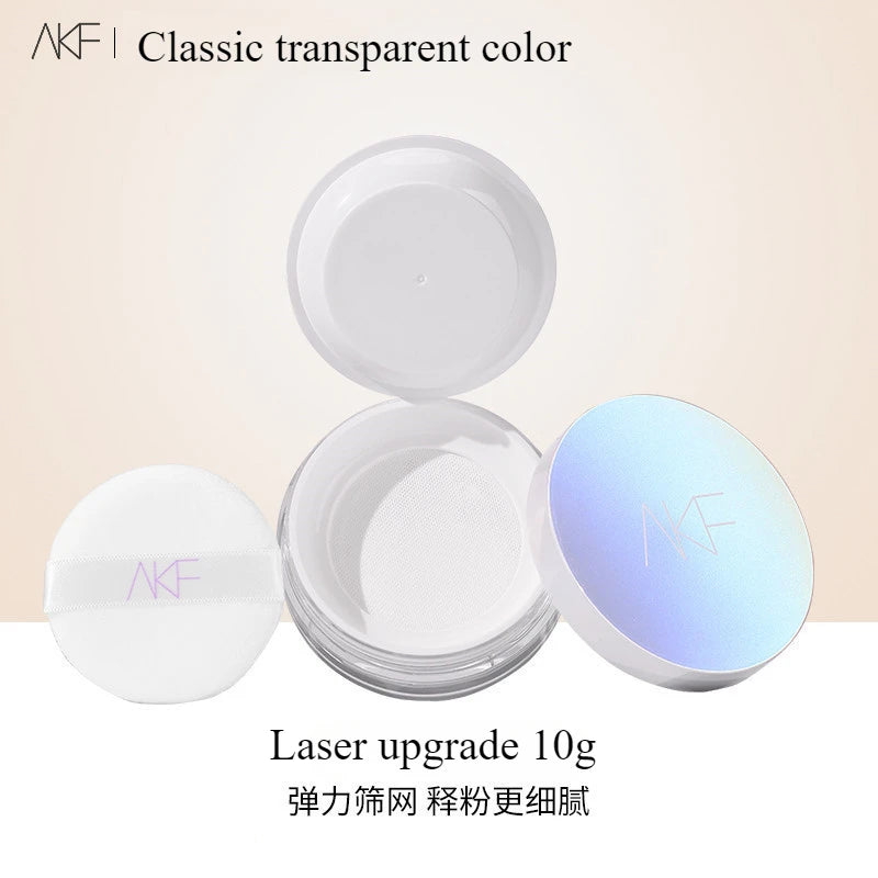 loose powder oil control setting powder light makeup control oil is not easy to remove makeup honey powder