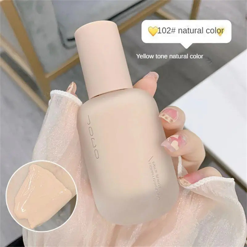Liquid Foundation 40ml Brighten Skin Oil Control Moisturizing Cosmetics Face Base Cream Cover Dark Circles Long Lasting Makeup