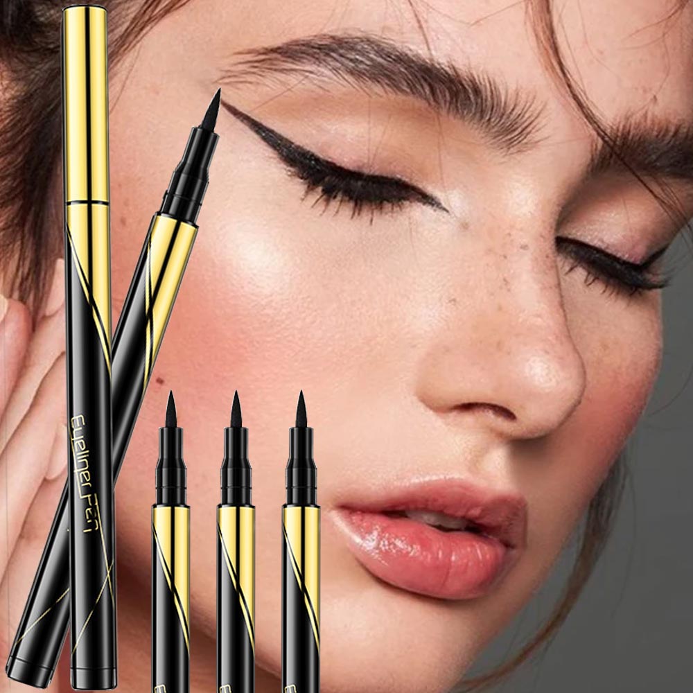 Waterproof Black Brown Eyeliner Pencils-Smudge-Proof, Long-Lasting &Beginner-Friendly Smooth High Pigmented Punk Eye Makeup