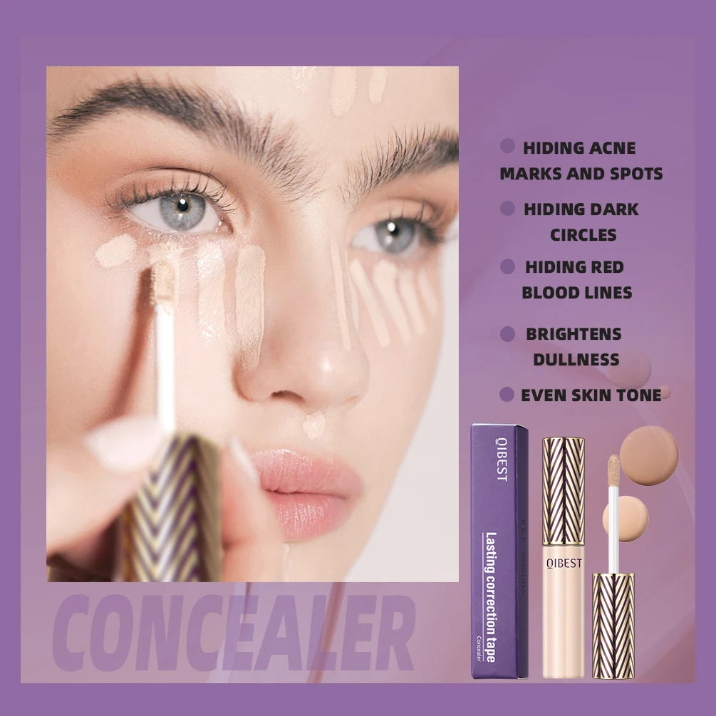 Concealer Liquid Foundation Face Makeup Women Brightening Cream Full Coverage Concealer Lasting Modify Corrector Skin