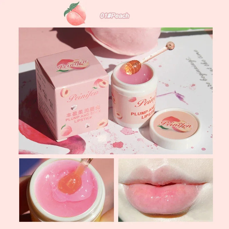 Korea Lip Sleeping Mask Colorless Makeup Lip Balm Fruit Essence Nutrious Lips Care Cream Fade Lip Lines Lipstick Primer Cosmetic
