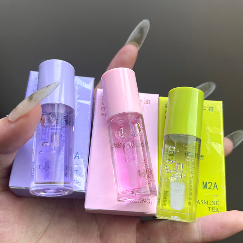 Vitamin C Lip Essence Oil Lip Oil Moisturizing Lip Liquid Hydrating moisturizing primer Improve lip lines and remove dead skin f