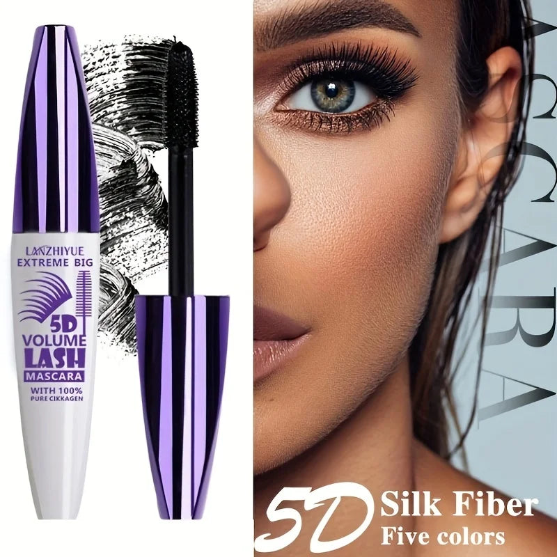 5D Extreme Volume Lash MascaraWaterproof And Long-Lasting Natural Thickening And Curling Eyelash Extension