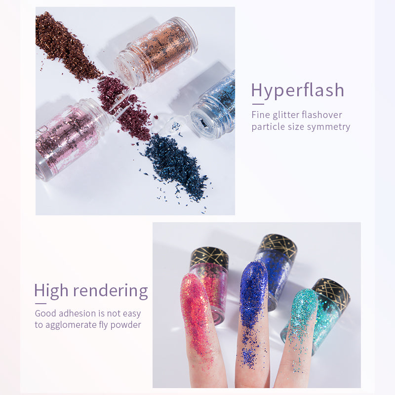 1 pcs Pudaier monochrome eyeshadow Glitter eyeshadow - perfect for party  stage makeup  everyday