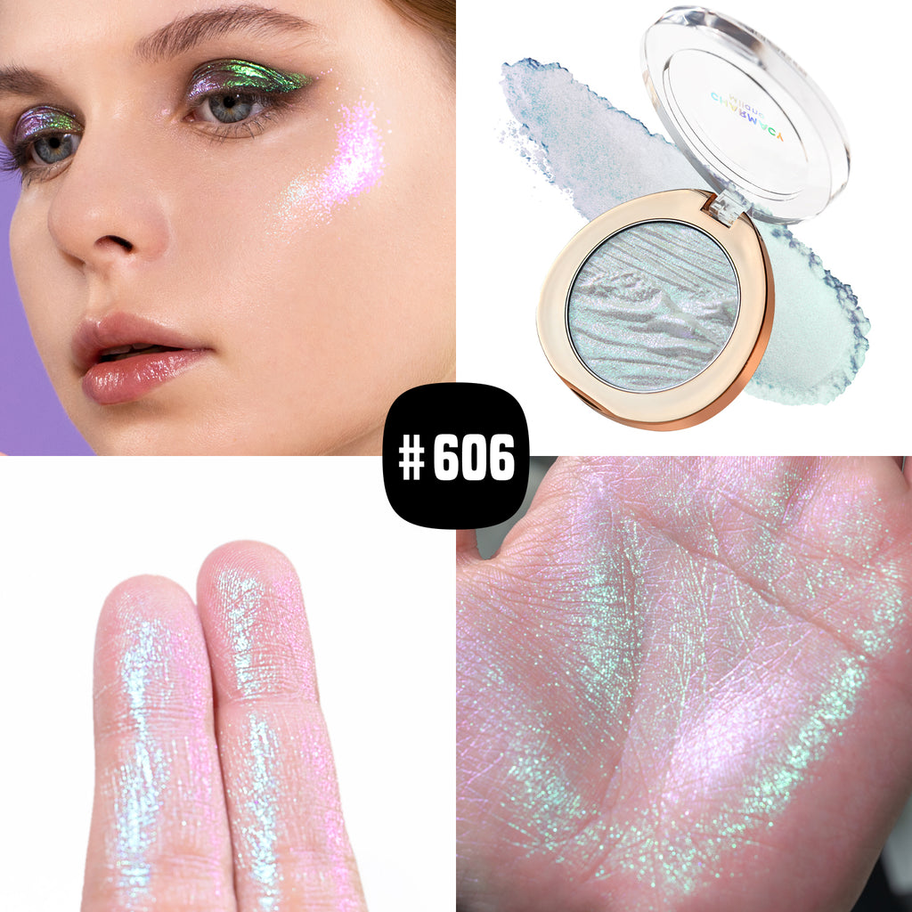 Duochrome Pigment Highlighter Glitter Long-lasting Multichrome Professional Highlighter Cosmetic Makeup for Women