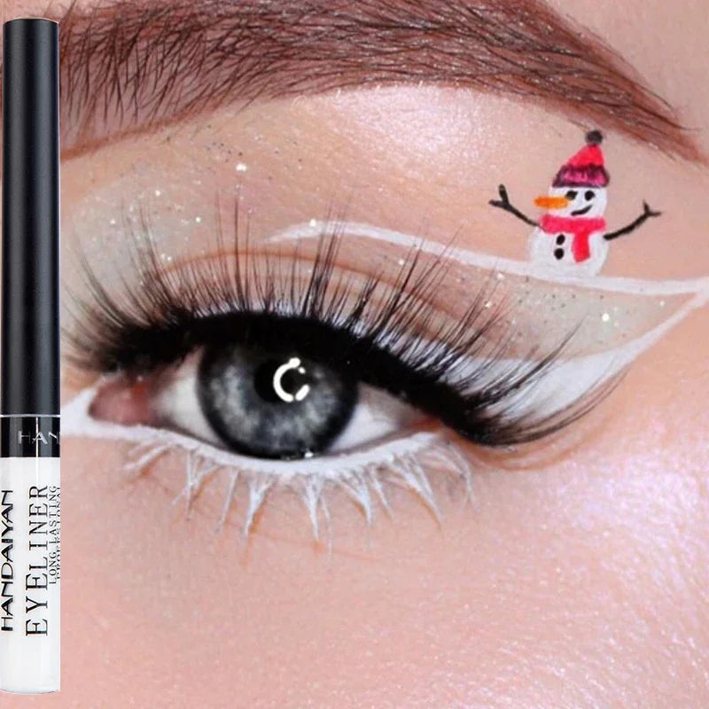 0.05mm Eyeliner Liquid Pen Matte Smooth Quick Dry Waterproof Ultra-thin Eyeliner Lower Eyelash Pen Non Smudging Korean