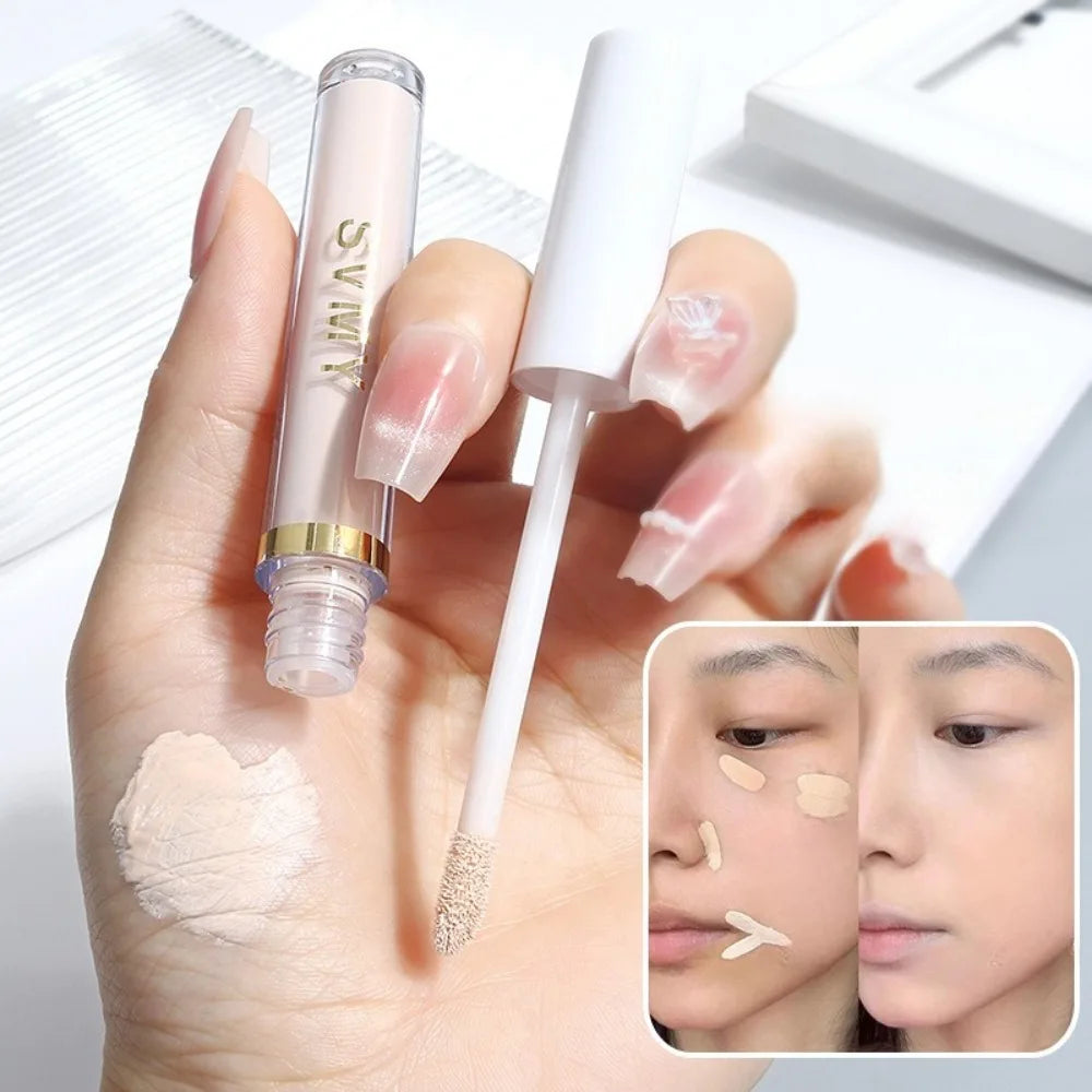 Concealer Foundation Cream Lasting Moisturizing Facial Contour Stick Modify Skin Tone Cover Acne Dark Circles Brighten Makeup