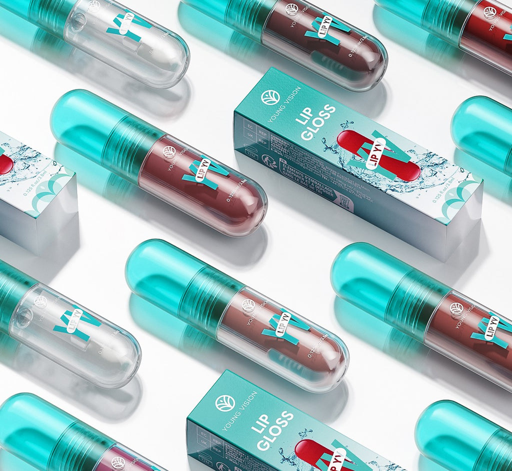 6-Color Avocado Nourishing Lip Glaze Long-lasting Vibrant Color Lightweight and Non-Sticky Lip Gloss