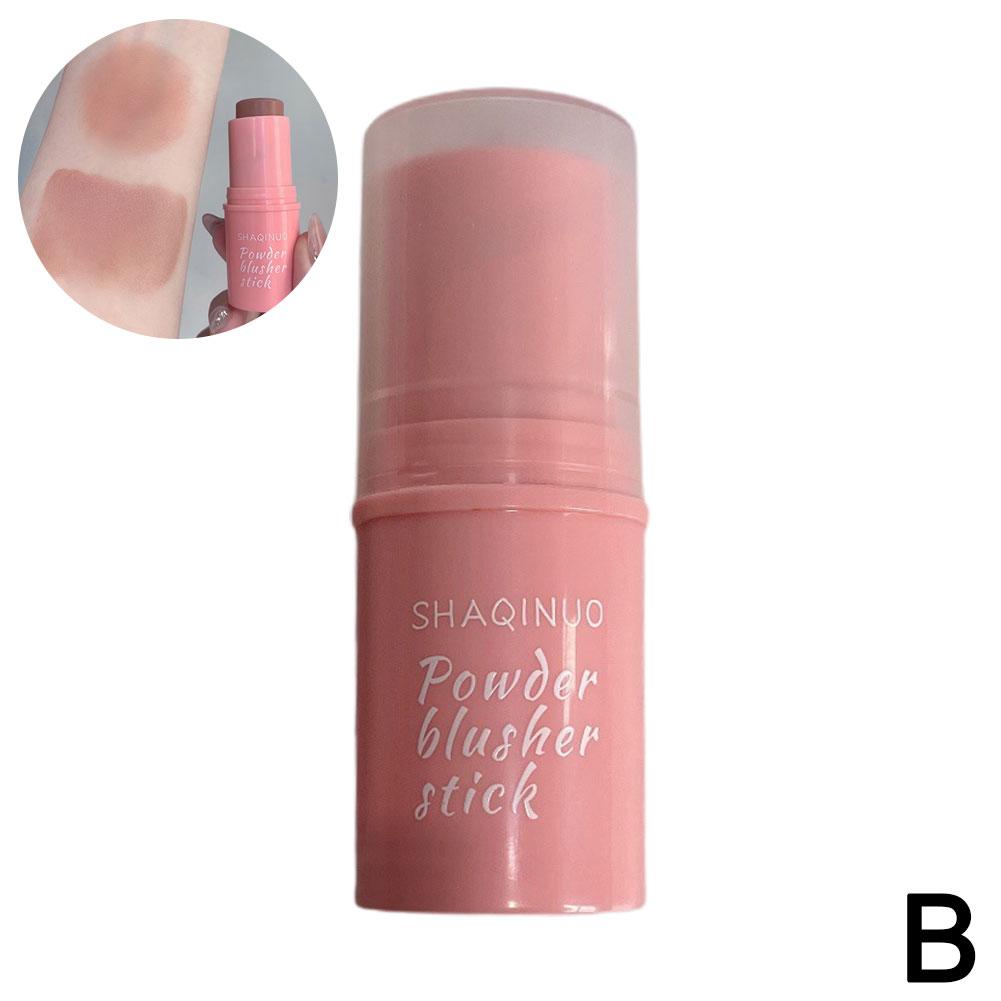 Natural Cheek Blush Stick Moisturizing Blusher Balm Blush Waterproof Sticks Peach Nourish Contour Eyeshadow Rouge Blush