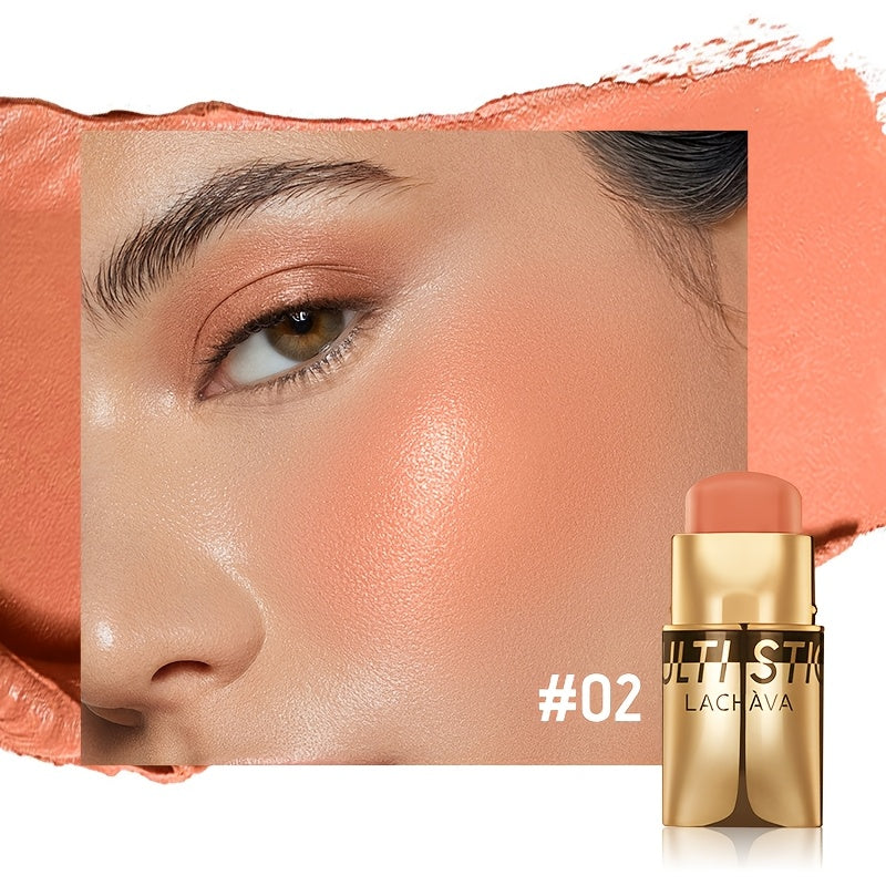 Blush Stick  Natural Nude Makeup Brightening And Embellishing Three-Dimensional Makeup Facial Multi-Functional  Lips  Blush