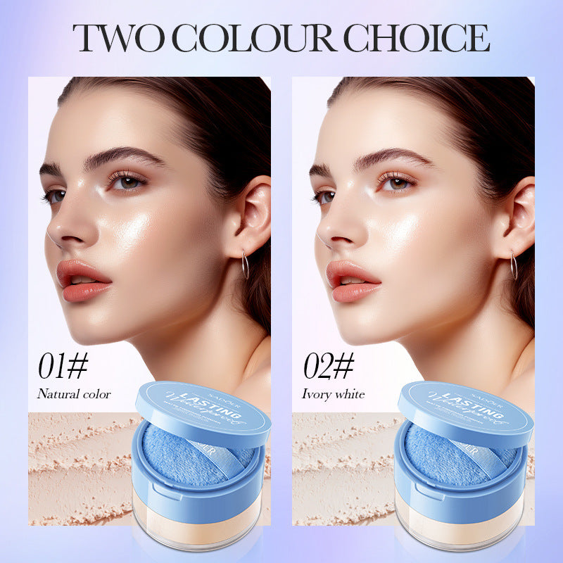 Matte Loose Powder Refreshing Oil Control Concealer Long Lasting Holding Makeup Improve Dullness Waterproof Makeup Powder
