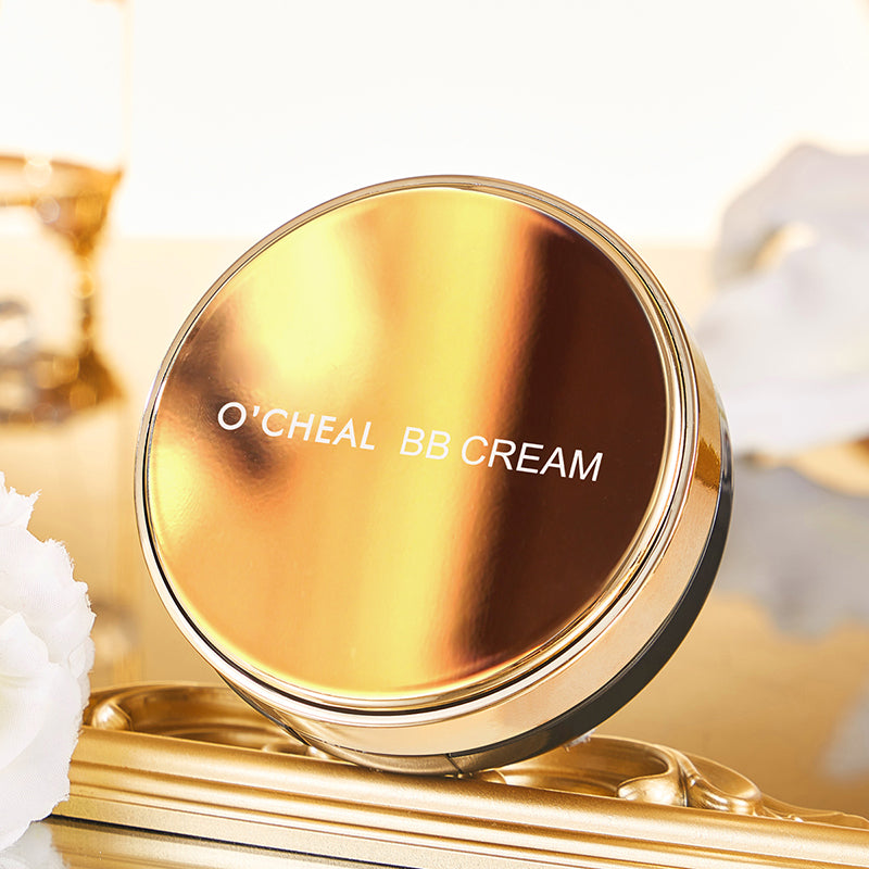 BB Cream Air Cushion Whitening Fuller Coverage Waterproof Long-lasting Concealer Cushion Compact With Puff Face Makeup