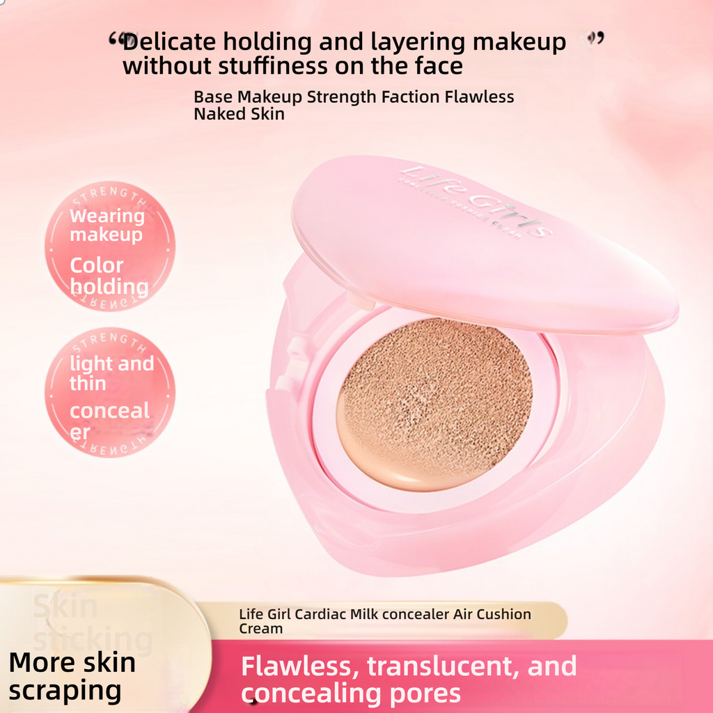 Foundation 2025 ✦ Milky Hydrating Concealer & Skin Brightener ✦ Transfer-Proof Buildable Coverage